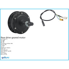 Мотор задній редукторний 500w rear geared  RG050C/135/410JC