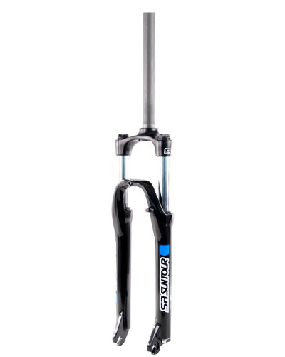 Вилка 26 SR Suntour 26 XCE DISK, 1-1/8'x255мм, хід:100мм, чорна