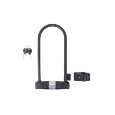 Замок U-Lock PY 6001 на ключі 115мм*265мм чорний