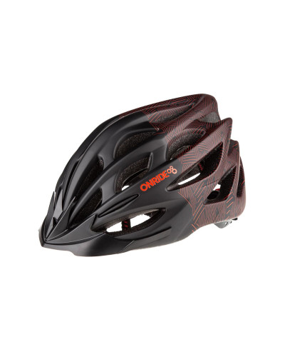 Шолом ONRIDE Mount чорний/червоний M (55-58 см)