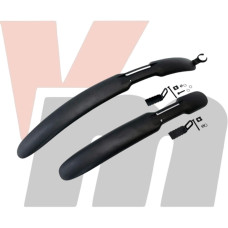 Крила 24-28" пластик. (кріпл. на перемичку) чорн. BRAVVOS FL-640 швидкозмінні