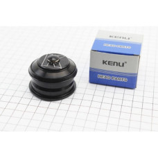 Кермова колонка 1-1/8" (41,8/28,6x41,8/30) безрізьбової вилки, інтегровані, пром-підшипники, чорні KL-B520