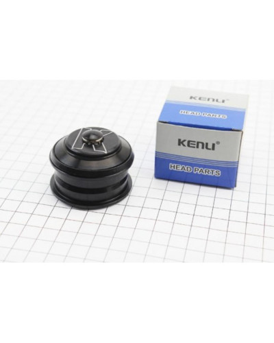 Кермова колонка 1-1/8" (41,8/28,6x41,8/30) безрізьбової вилки, інтегровані, пром-підшипники, чорні KL-B520