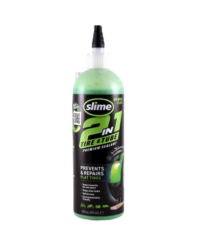 Безкамерний/камерний герметик Slime 2IN1 Sealant 473 мл