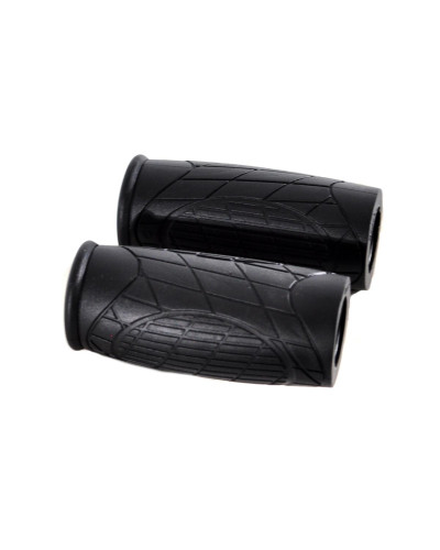 Ручки керма гріпси VELO VLG-1679-8 80мм, чорні, OEM