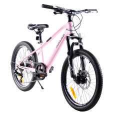 Велосипед Ardis 20 MTB MG "DRIFT" Аморт. Вилка рожевий
