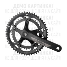 Шатуни ONRIDE Duet 1010, під квадрат, 170 мм, 39-53Т BCD: 130 мм, на 10/9 шв., чорний