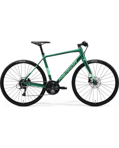 Велосипед MERIDA SPEEDER 100 III1 M,MATT EVERGREEN(SILVER/GREEN) 2024