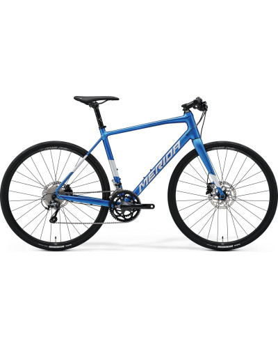 Велосипед MERIDA SPEEDER 300 III1 S,SILK BLUE(DARK SILVER) 2024
