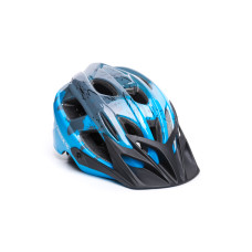 Шолом ONRIDE Rider глянцевий сірий/блакитний M (52-56 см)
