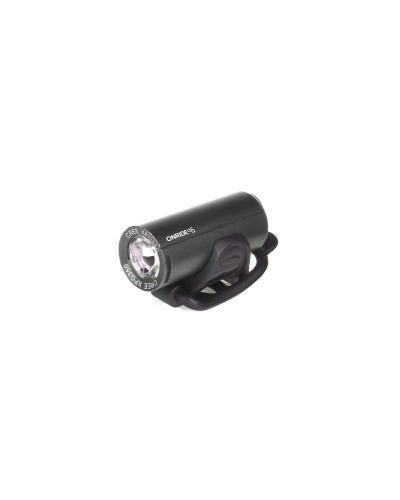 Велосипедна фара ONRIDE Cub чорний (200 lm, 700 mAh, Type-C), алюмінієва