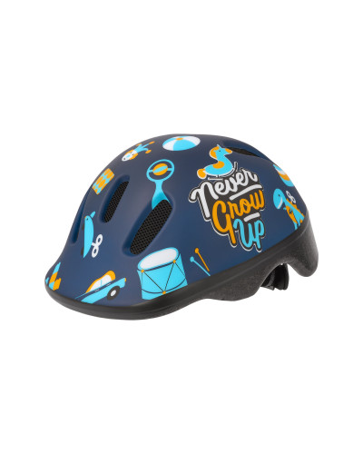 Шолом дитячий POLISPORT Baby XXS (44-48 см) синій Glue-On