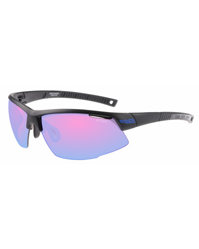 Окуляри R2 RACER black (TR90), лінза brown (HD BlueLight Block), покриття blue revo, кат. 3