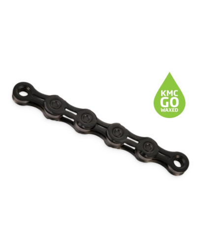 Ланцюг KMC X11EL BlackTech 11 шв., 118 л. + замок Waxed (змащений парафіновим мастилом KMC GO WAX)