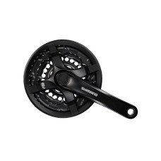 Шатун AL L170мм 28-38-48Т під квадрат чорний SHIMANO FC-TY501-2