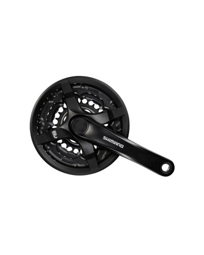 Шатун AL L170мм 28-38-48Т під квадрат чорний SHIMANO FC-TY501-2
