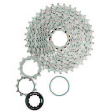 Касета SunRace CSMS1 TAV X, 10 швидкостей, 11-34T, Silver