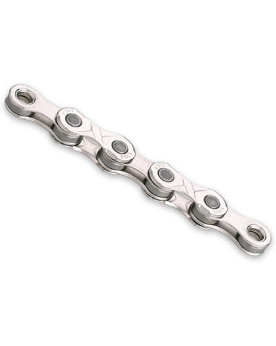 Ланцюг KMC e10 Silver 10 швидкостей 122 ланки срібний + замок