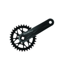 Шатуни SunRace FCM53U під квадрат, 170 мм, 32T, на 11/10/9шв., чорний