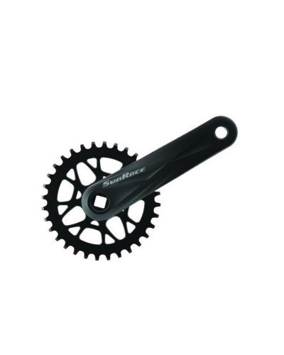 Шатуни SunRace FCM53U під квадрат, 170 мм, 32T, на 11/10/9шв., чорний