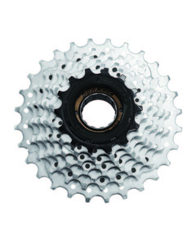 Тріскачка SunRace MFM2A 6DS 1, 6 швидкостей, 14-28T, Zinc/Black