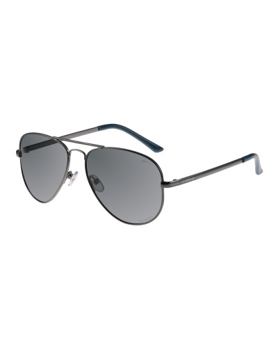 Окуляри Relax Drago сірі глянцеві, лінза green (Polarized TAC 1,1 mm), кат. 3