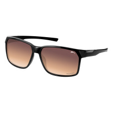 Окуляри Relax Palawan чорні глянцеві, лінза brown grady (Polarized TAC 1,1 mm), кат. 3