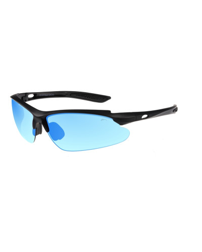 Окуляри Relax Mosera чорні матові, лінза brown (PC ), ice blue revo, кат. 3