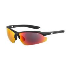 Окуляри Relax Mosera чорні матові, лінза smoke (PC), black red revo, кат. 3