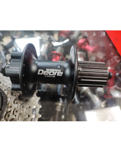 Втулка Shimano задня Deore, 14Gx36H 135x146 мм, QR, чорна, FH-M525A