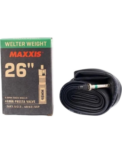 Камера 26 Maxxis Welter Weight 26x1.5/2.5 FV L=48mm