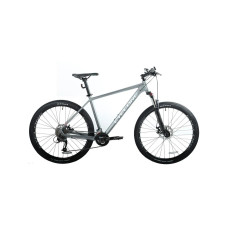 Велосипед гірський 27.5 CYCLONE AX 27.5 СІРИЙ (мат) РАМА 19