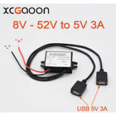 Зарядний порт на руль 5в3А 36-72в USB 5v3A port (dc-dc for electric bike) для зарядки приладів
