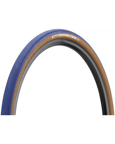 Покришка 700 Panaracer GRAVELKING (Slick) 700x38 Tubeless Folding 120TPI (340g) pansy blue/brown