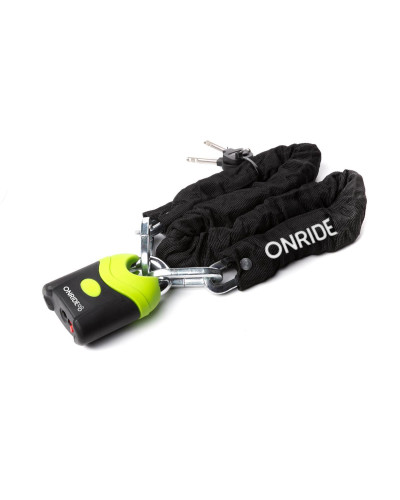 Замок  ONRIDE Hulk 50 загартований ланцюговий 8 x1000 мм