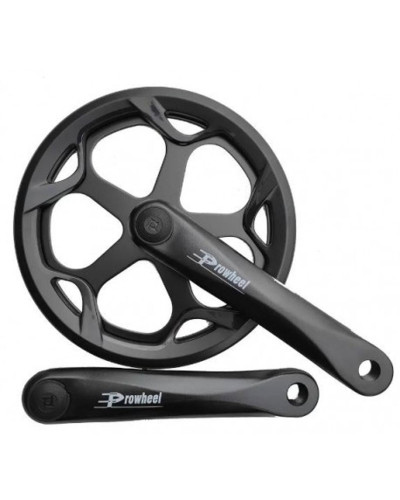 Шатуни велосипедні Prowheel Pro-846P Single Fix, L-170 mm під ланцюги 1/2"х1/8"