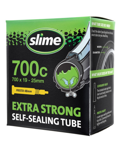 Камера Slime Smart Tube 700 x 19 - 25 мм FV з герметиком