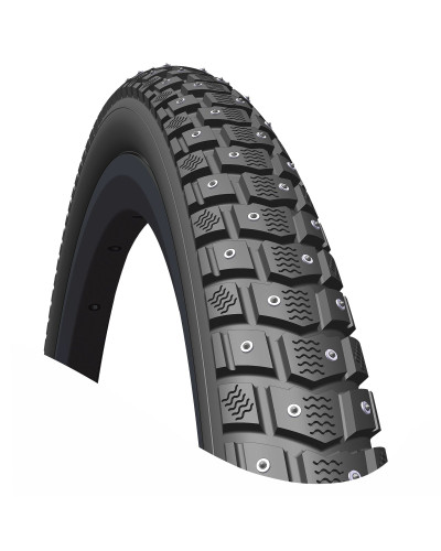 Покришка Rubena Froster (120 Шипів) 26x1,75x2 (47-559) захист STS (1mm) 30 TPI, RS, eBike, чорна