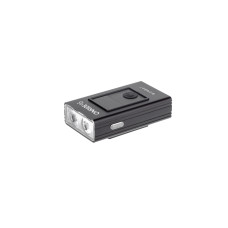 Велосипедна фара ONRIDE Wombat (400 lm, 1500 mAh, Micro USB), дисплей інд. заряду, алюмінієва