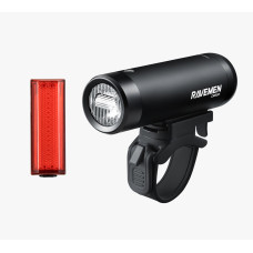 Комплект світла Ravemen LS10 : CR600 + TR20 (600 + 20 lm, 1600 + 200 mAh)