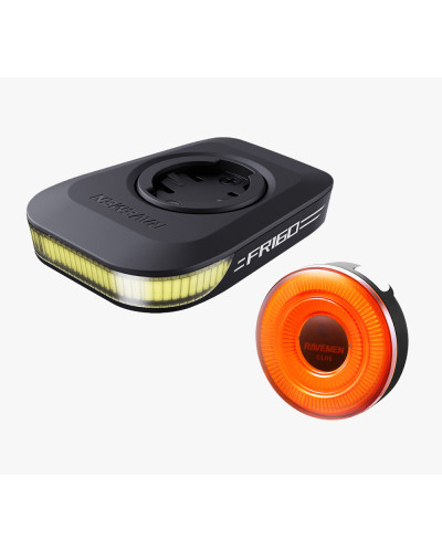 Комплект світла Ravemen LS03 : FR160 + CL05 (160 + 30 lm, 380 + 200 mAh)