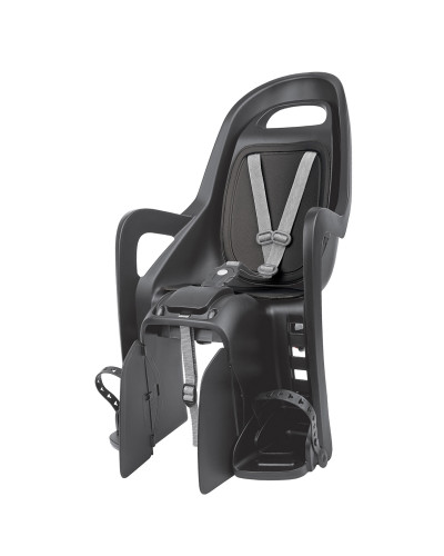 Дитяче крісло заднє POLISPORT Groovy Maxi CFS на багажник, 9-22 кг, чорне