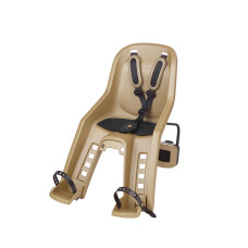 Дитяче крісло переднє POLISPORT Bubbly Mini Plus FF на підсідельну трубу, 9-15 кг, золоте