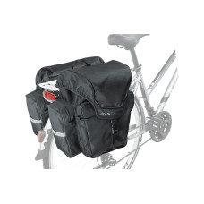 Сумка туристична на багажник KLS Adventure 40 (40 л) чорний