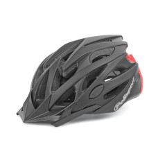 Шолом POLISPORT Twig M (55-58 см) чорний/червоний In-Mold