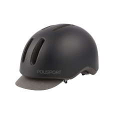 Шолом POLISPORT Commuter M (54-58 см) чорний In-Mold