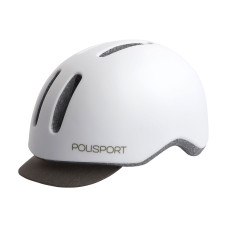 Шолом POLISPORT Commuter L (58-61 см) білий In-Mold