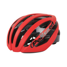 Шолом POLISPORT Light Pro M (52-58 см) Червоний матовий/Чорний In-Mold