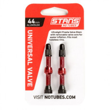 Безкамерний ніпель Stan's Notubes FV 44мм (2шт на блістері) червоні