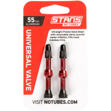 Безкамерний ніпель Stan's Notubes FV 55мм (2шт на блістері) червоні